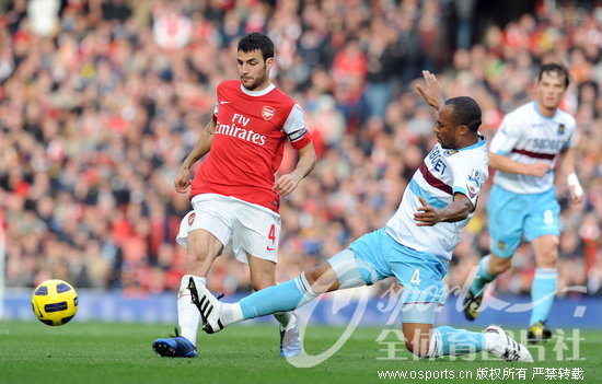  阿森纳绝杀西汉姆联，厄德高补时定乾坤  